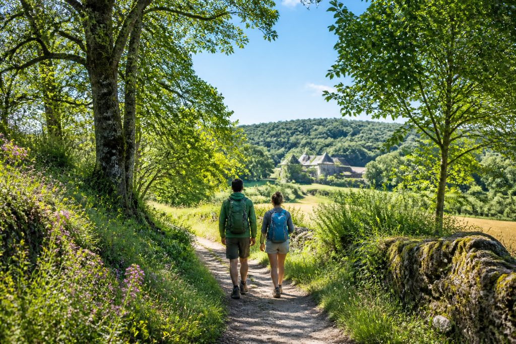Randonnée Pont-l’Abbé-d’Arnoult : nature et patrimoine