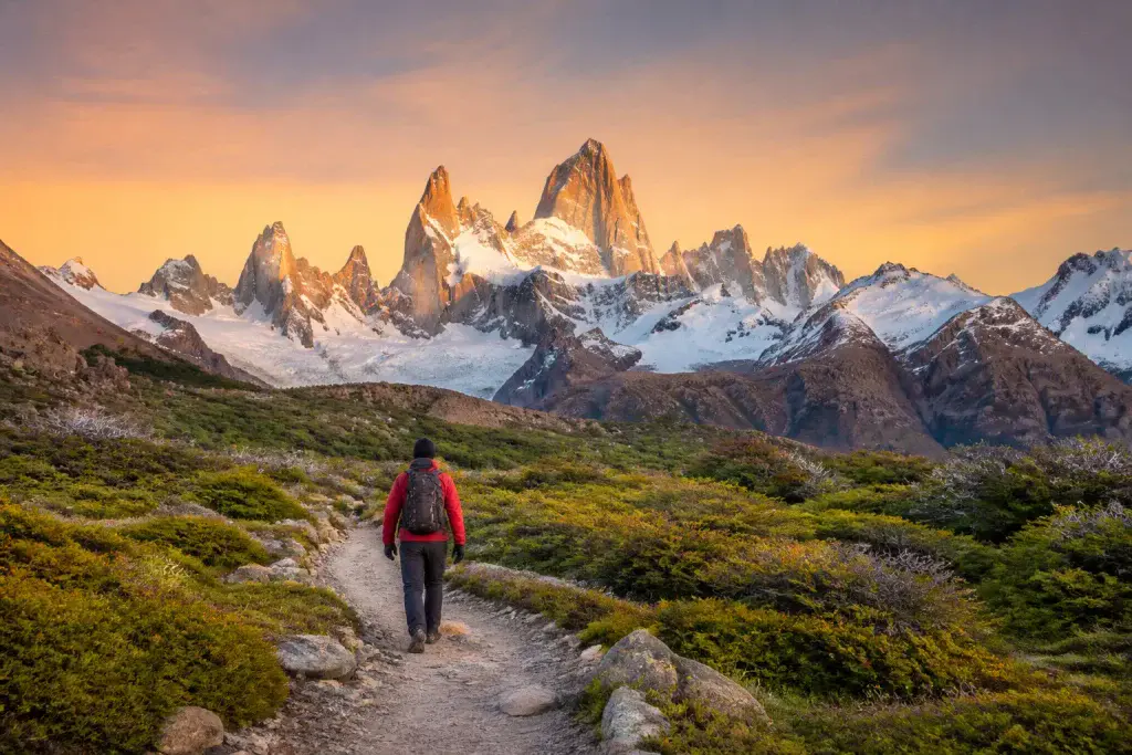 Aventure au lever du soleil en patagonie