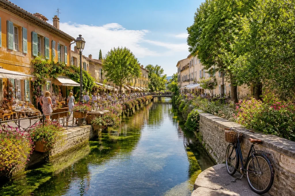 L’Isle-sur-la-Sorgue : trésors, canaux et saveurs