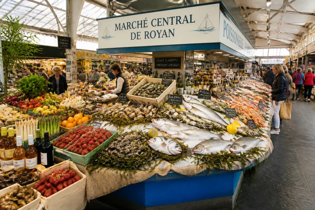 Marché de Royan : saveurs, découvertes et ambiance locale