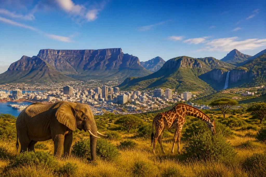 Safari, villes et nature : vos activités en Afrique du Sud