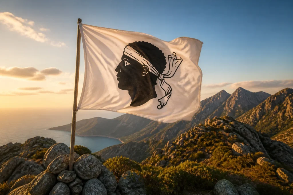 Le drapeau corse : origine, symbolisme et identité