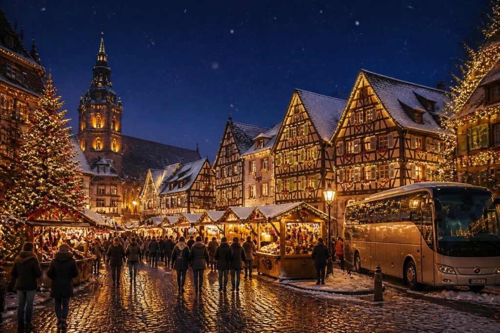 Marchés de Noël en Alsace : votre escapade en autocar