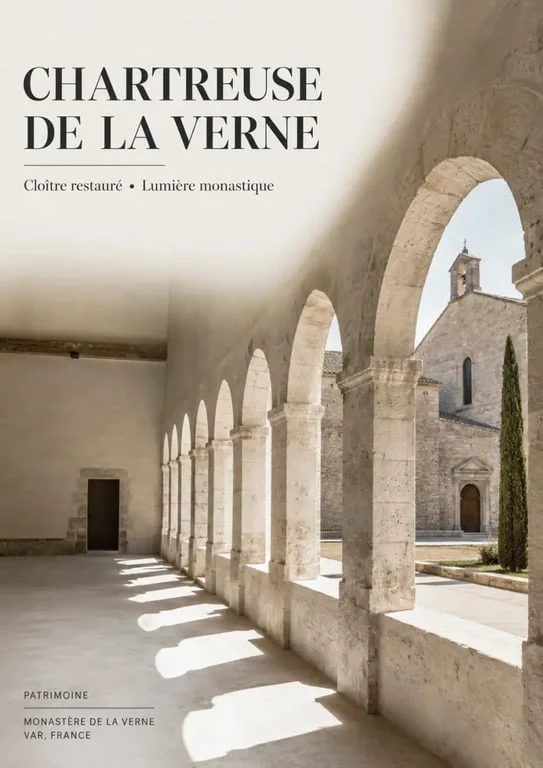Chartreuse de la Verne, cloître et architecture monastique restaurée